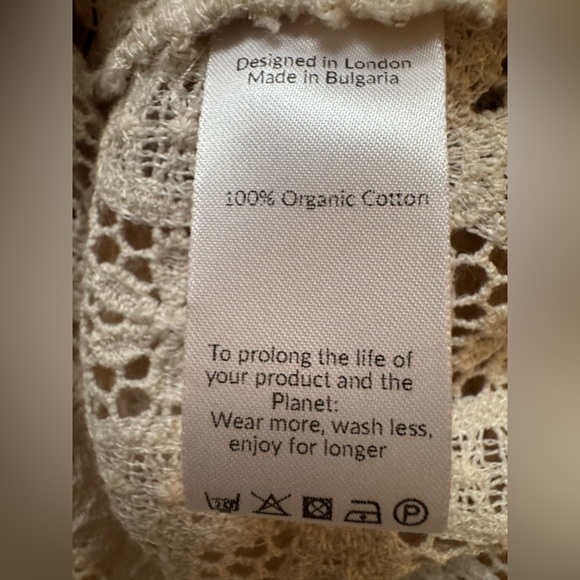 Saint + Sofia US 12 Sadie Blouse, Cream - Picture 6 of 10